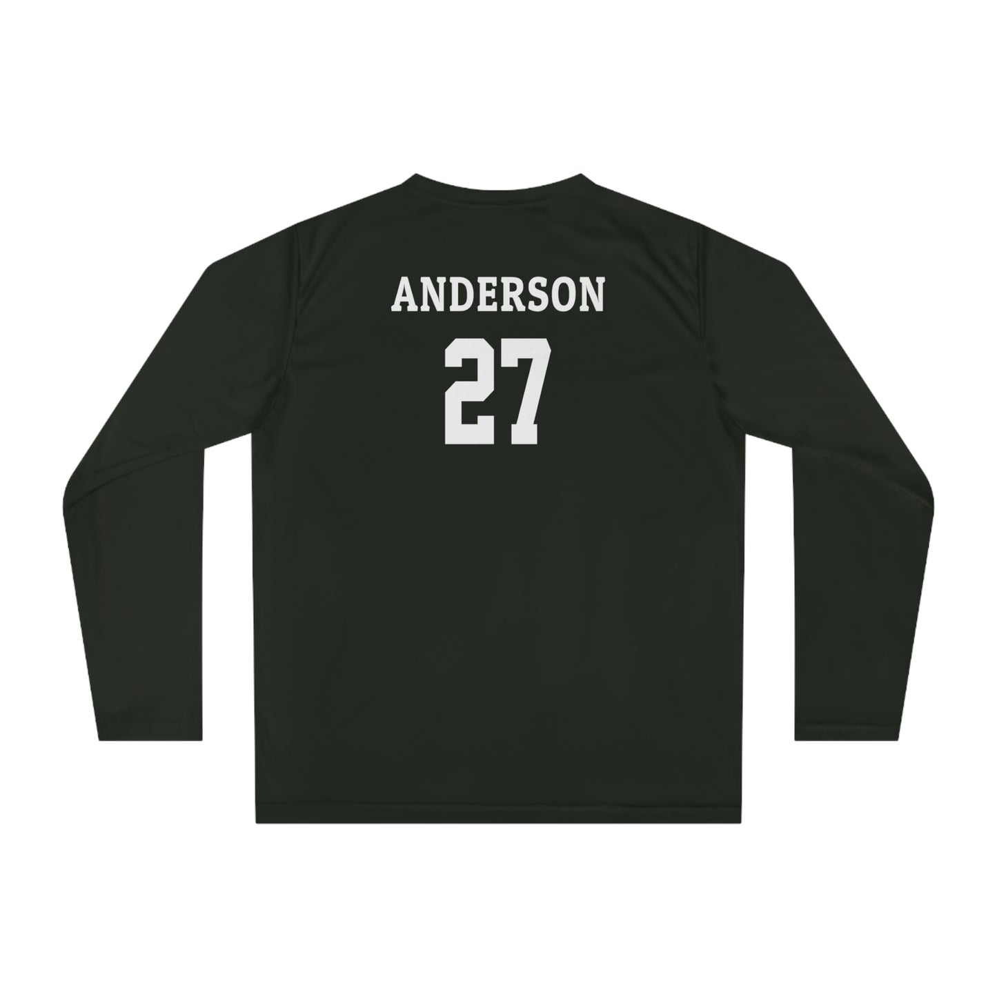 Crosby Anderson #27 Performance Long Sleeve Shirt