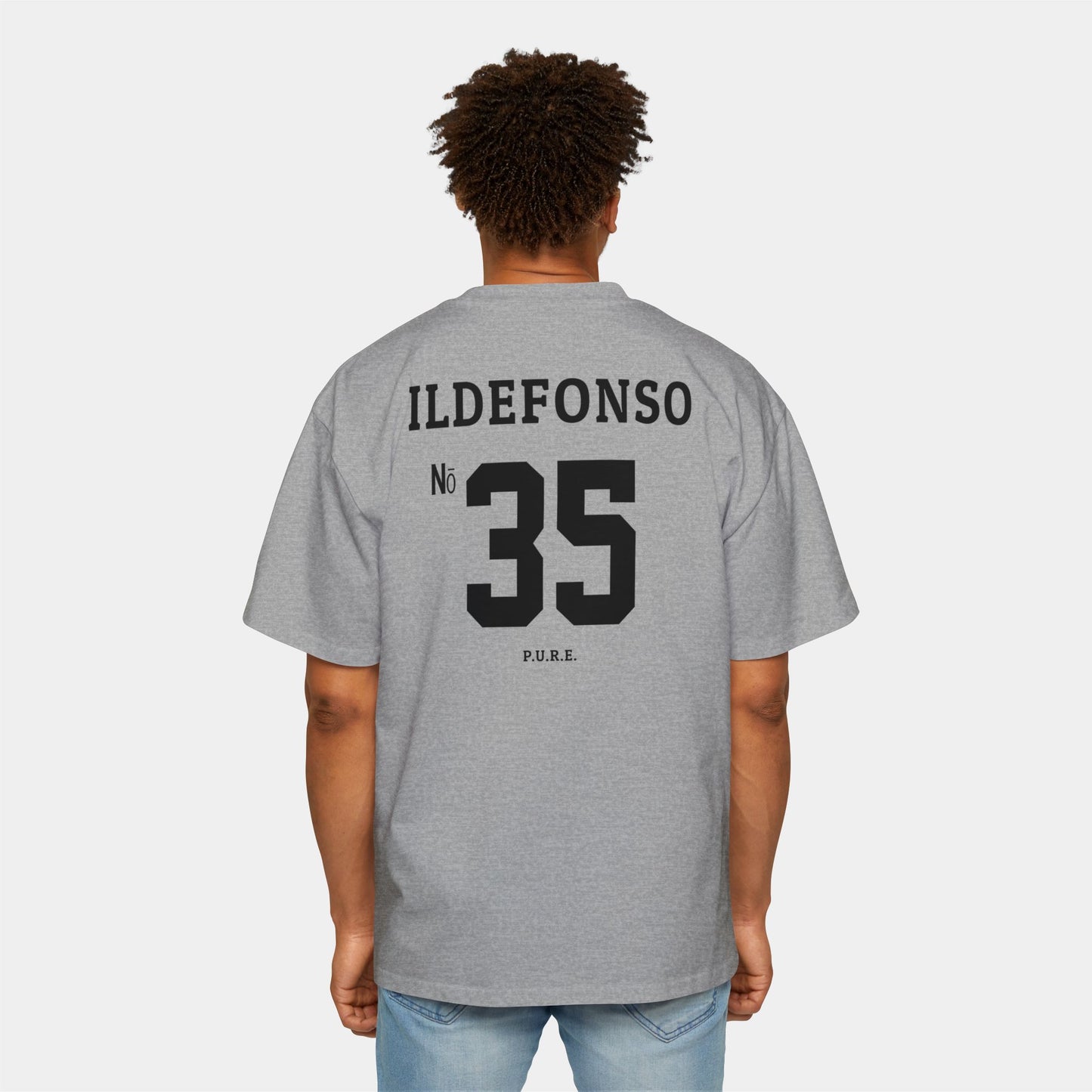 Andrew Ildefonso #35 Heavy Oversized Tee