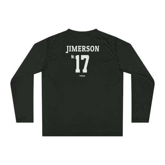 Jadon Jimerson #17 Performance Long Sleeve Shirt