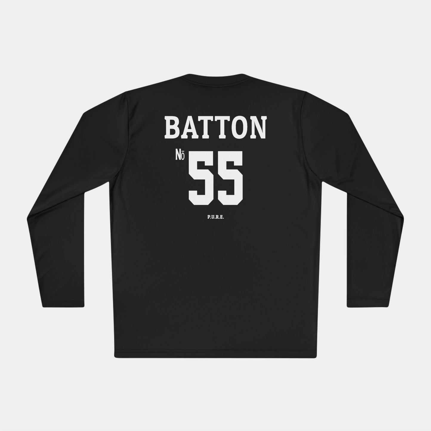Porter Batton #55 Performance Long Sleeve Tee