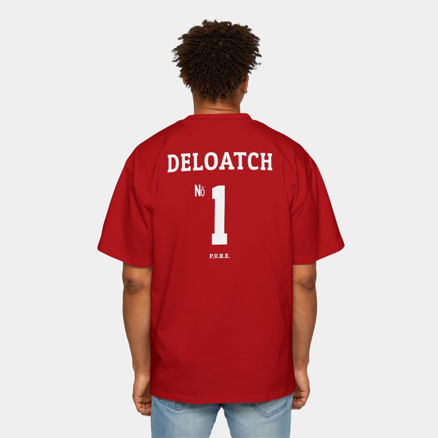 Lonnie Deloatch #1 Heavy Oversized Tee