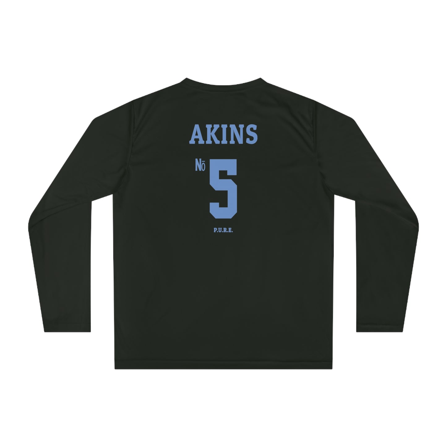Jaquez Akins #5 Performance Long Sleeve Shirt
