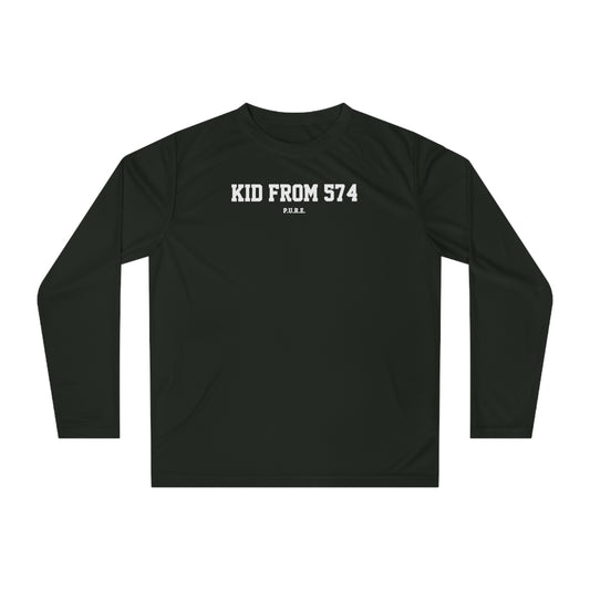 Darien Harris #0 Performance Long Sleeve Shirt