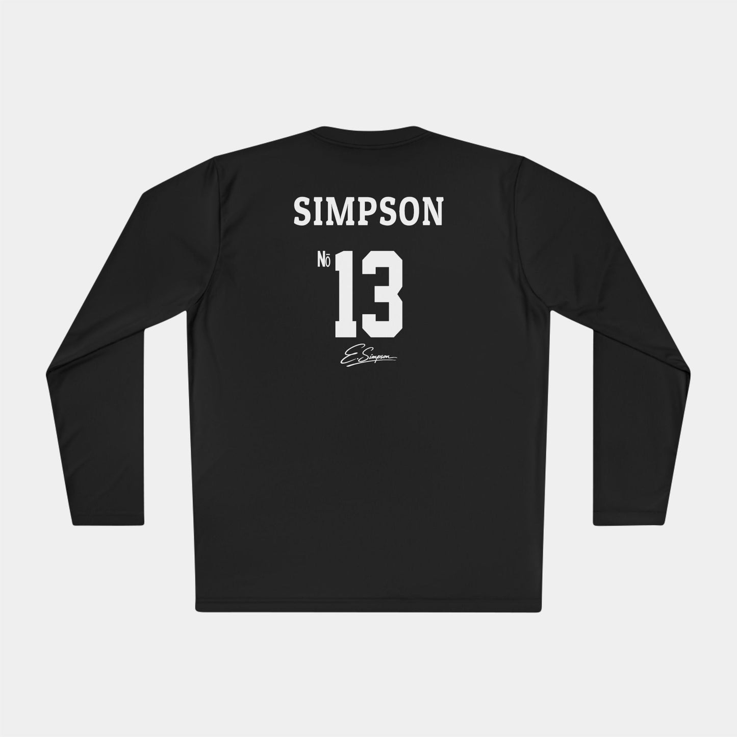 Eric Simpson #13 Performance Long Sleeve Tee