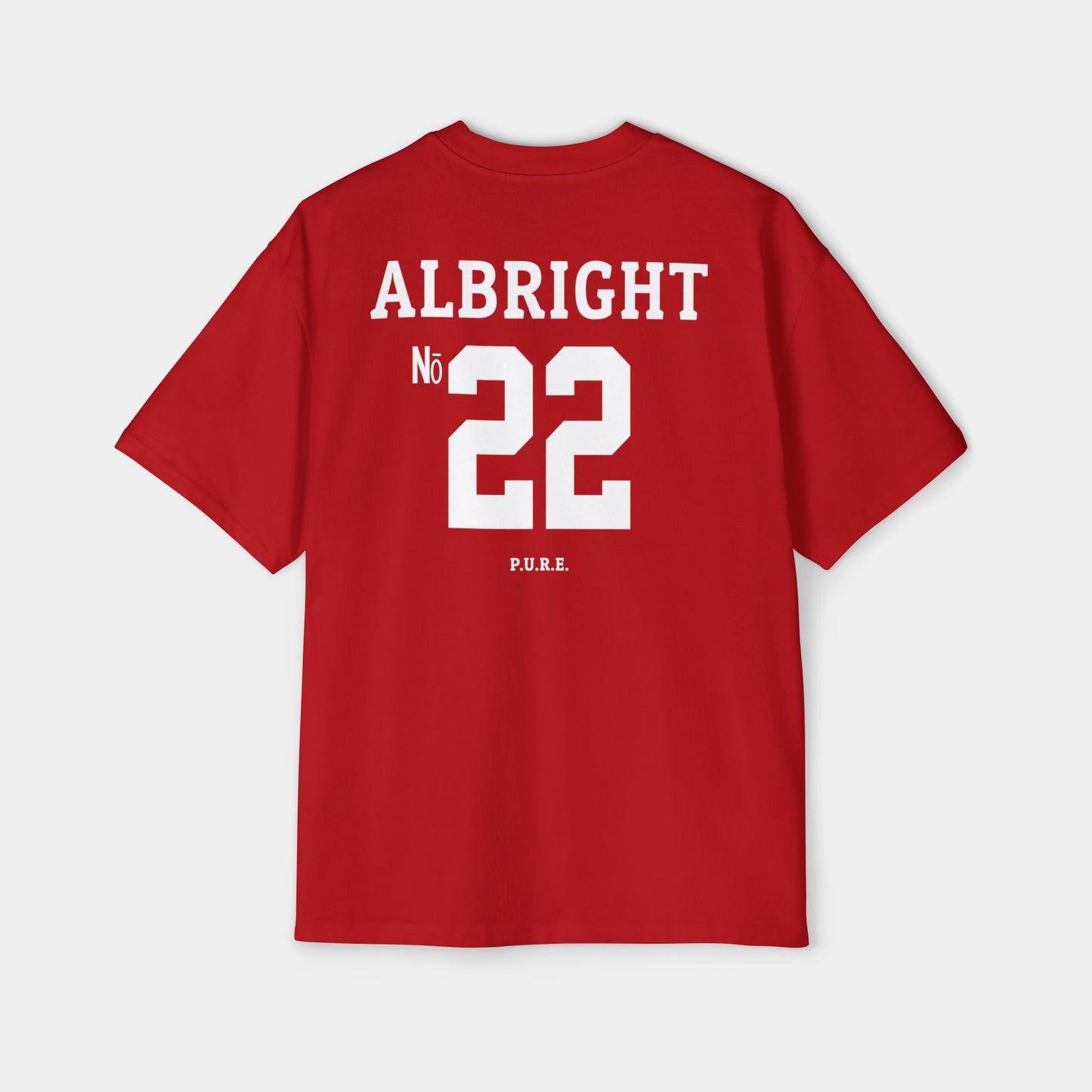Brody Albright #22 Heavy Oversized Tee