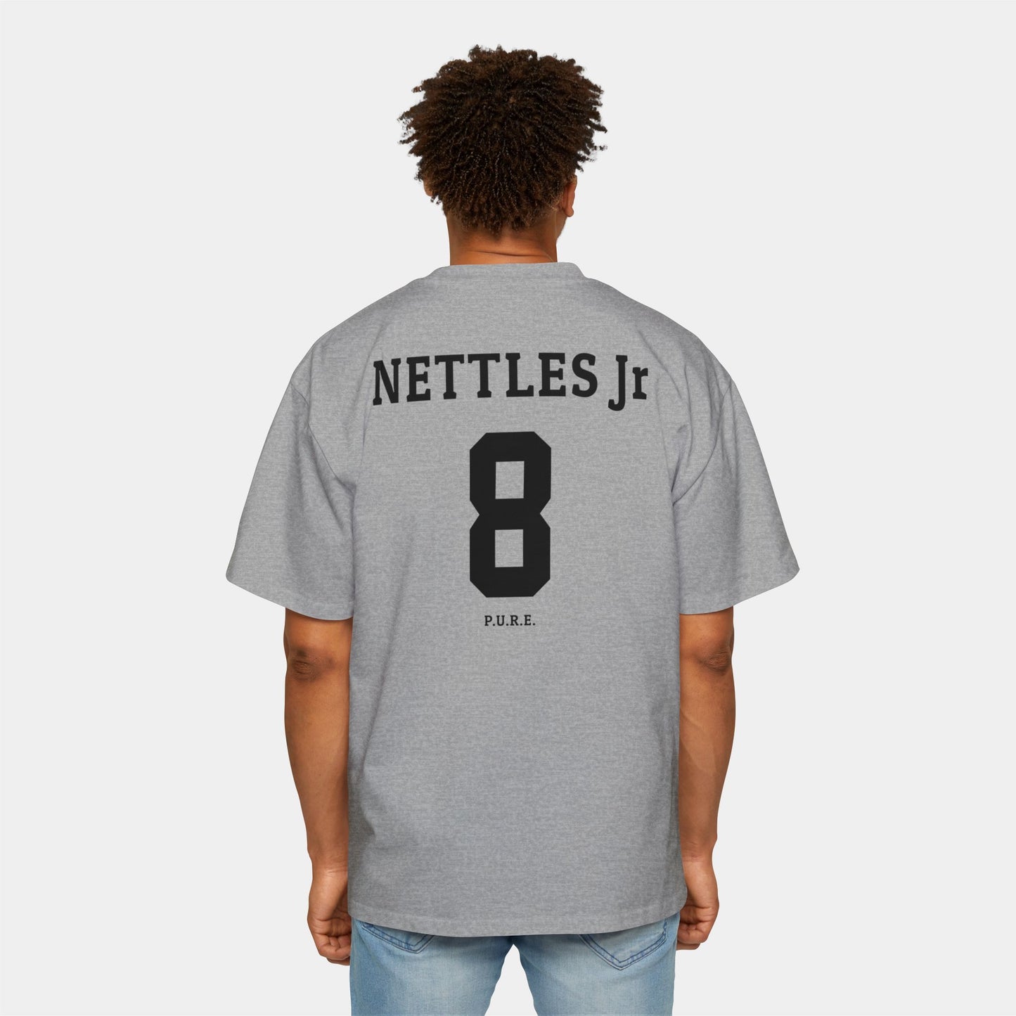 Kwame Nettles Jr #8 Heavy Oversized Tee