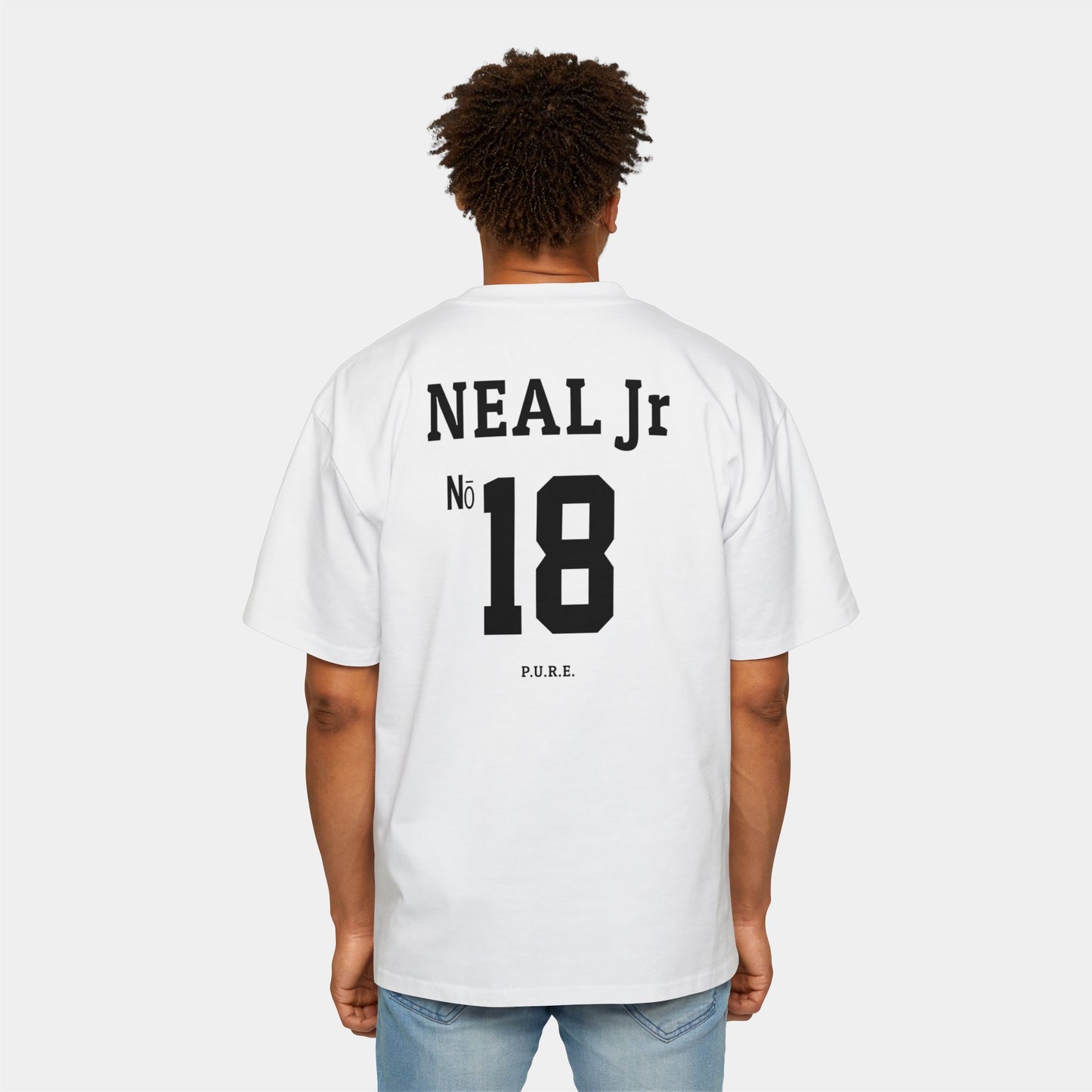 Eric Neal Jr #18 Heavy Oversized Tee