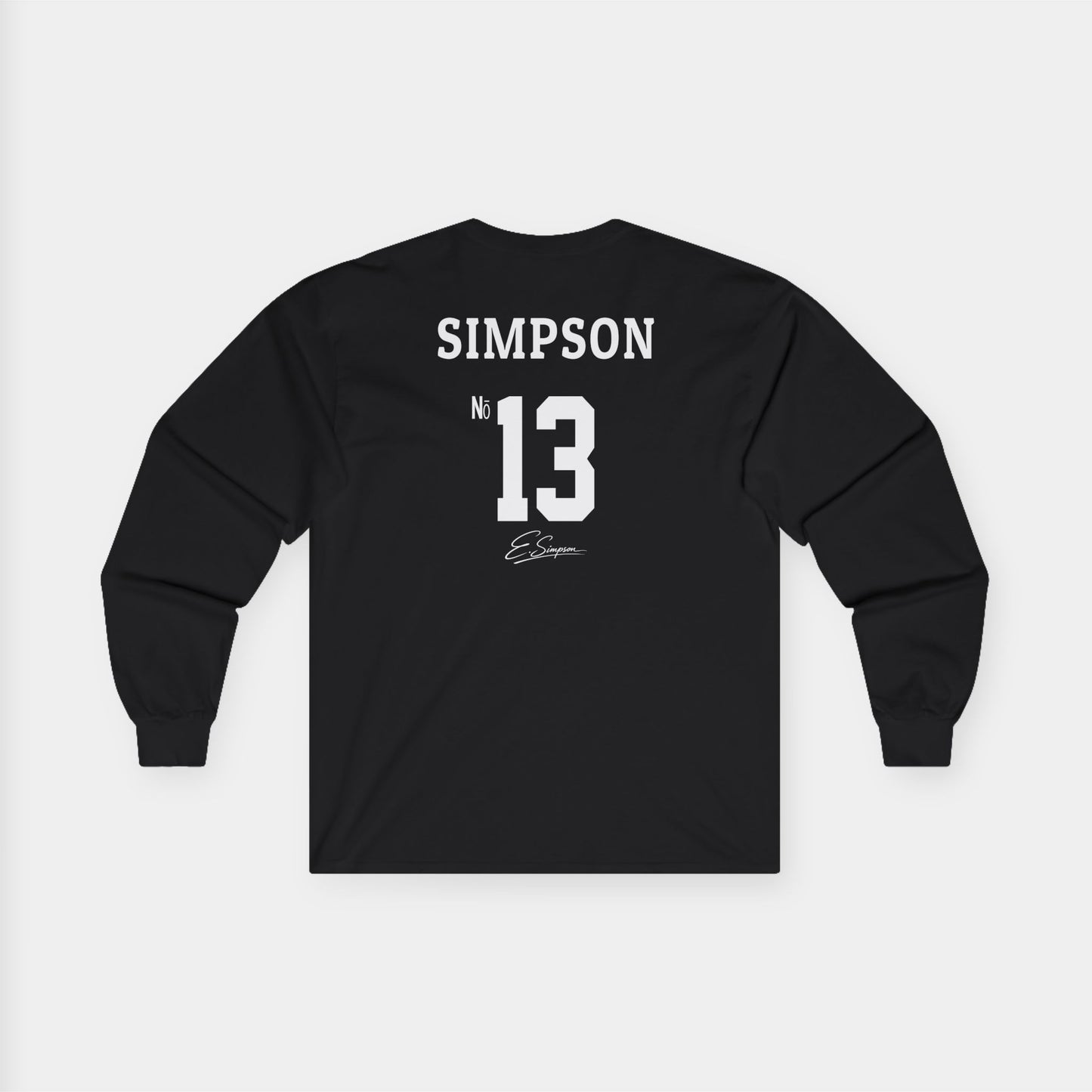 Eric Simpson #13 Long Sleeve Tee