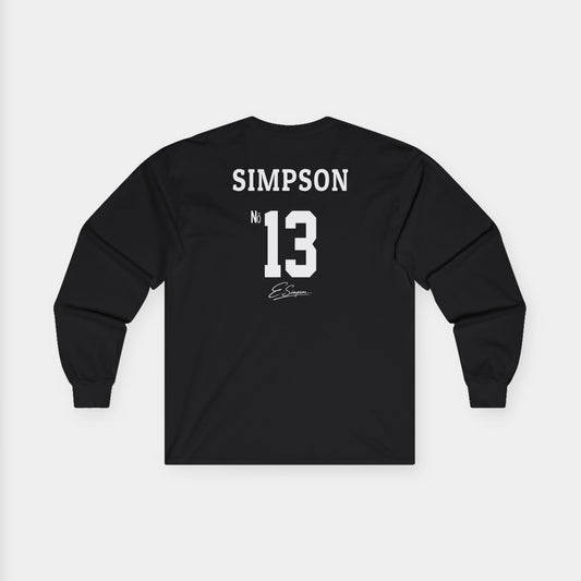 Eric Simpson #13 Long Sleeve Tee