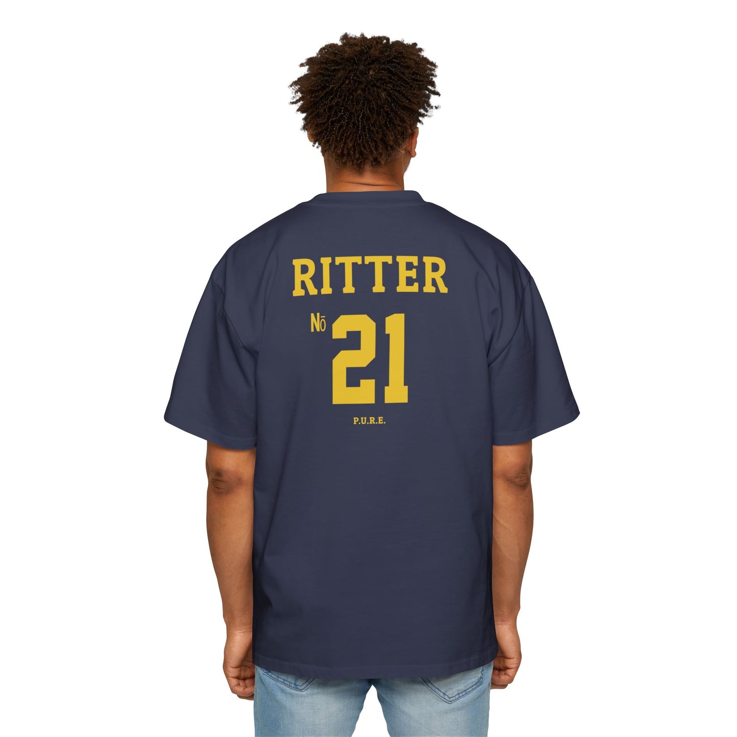 Ashton Ritter #21 Heavy Oversized Tee