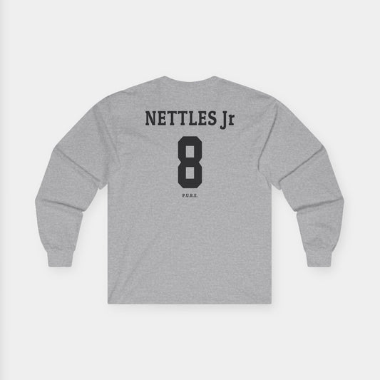 Kwame Nettles Jr #8 Long Sleeve Tee