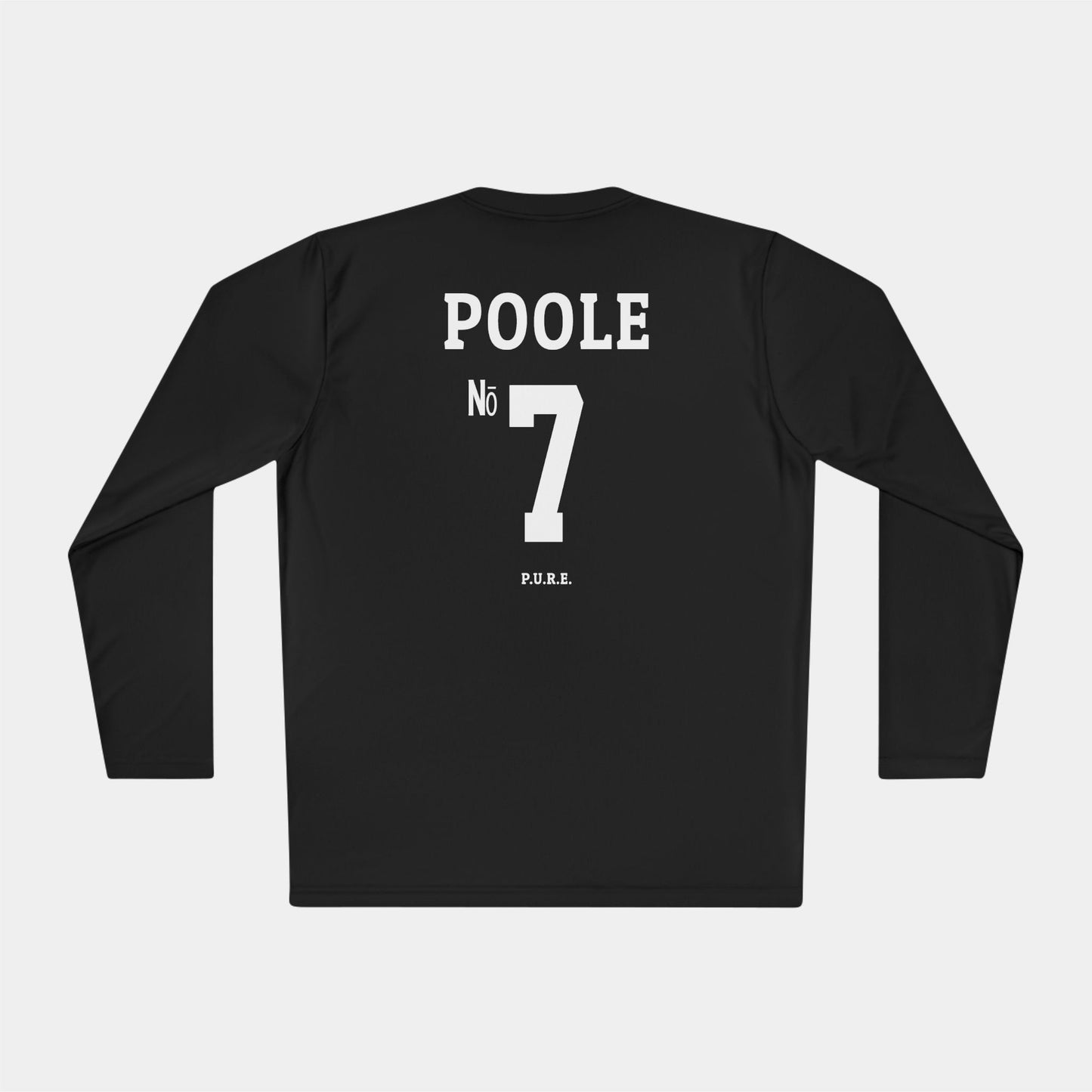 Chance Poole #7 Performance Long Sleeve Tee