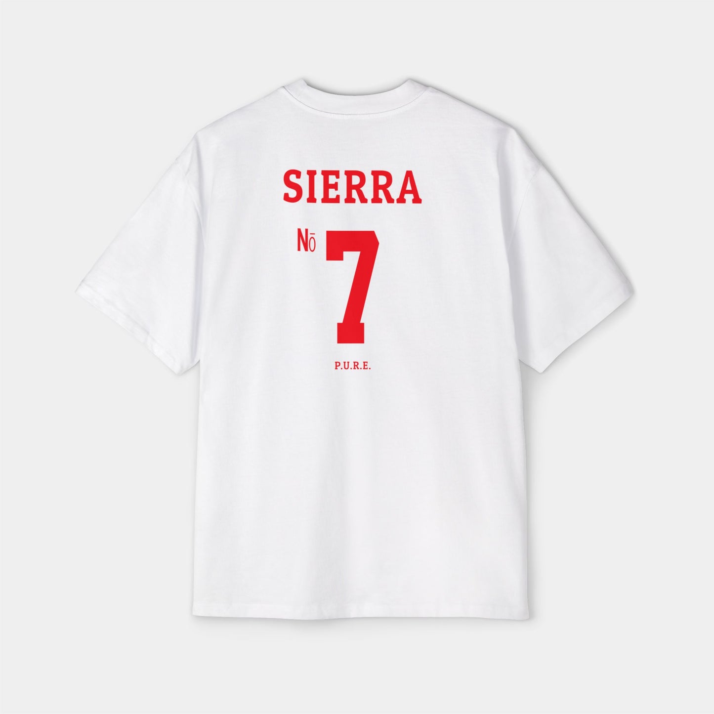 Enrique Sierra #7 Heavy Oversized Tee