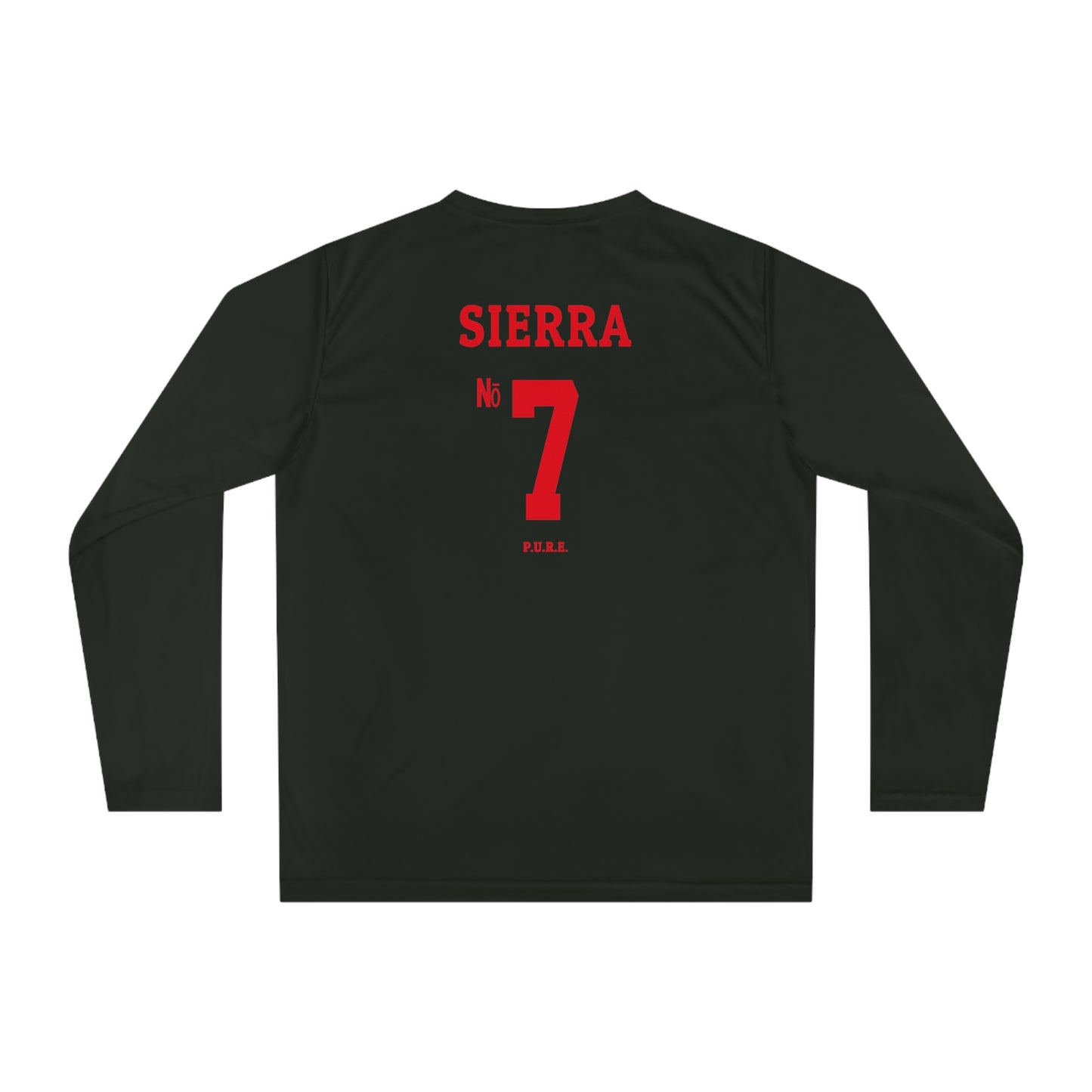 Enrique Sierra #7 Performance Long Sleeve Shirt