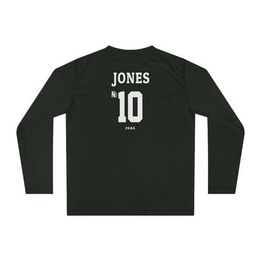 Keylan Jones #10 Performance Long Sleeve Shirt