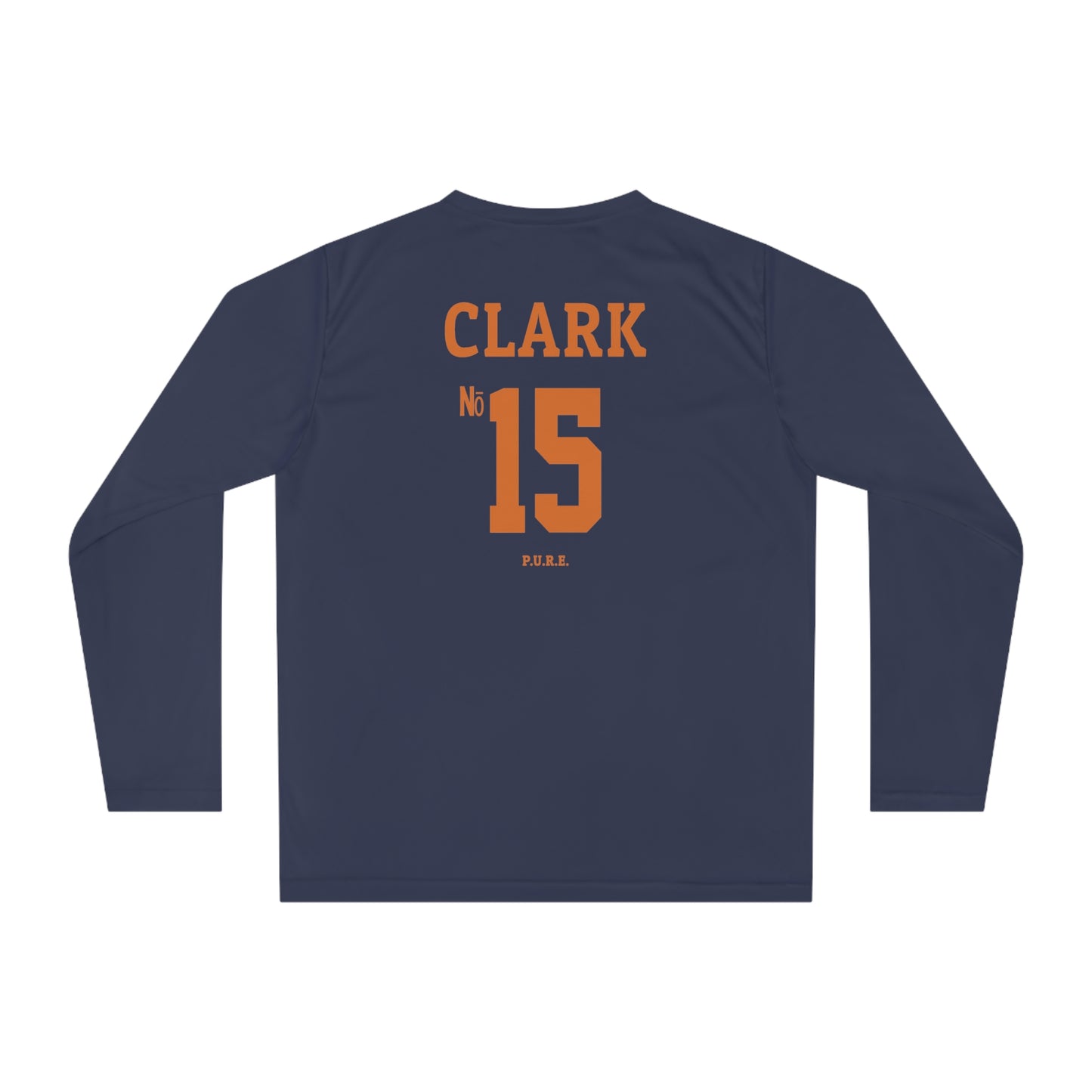 Sherman Clark #15 Performance Long Sleeve Shirt