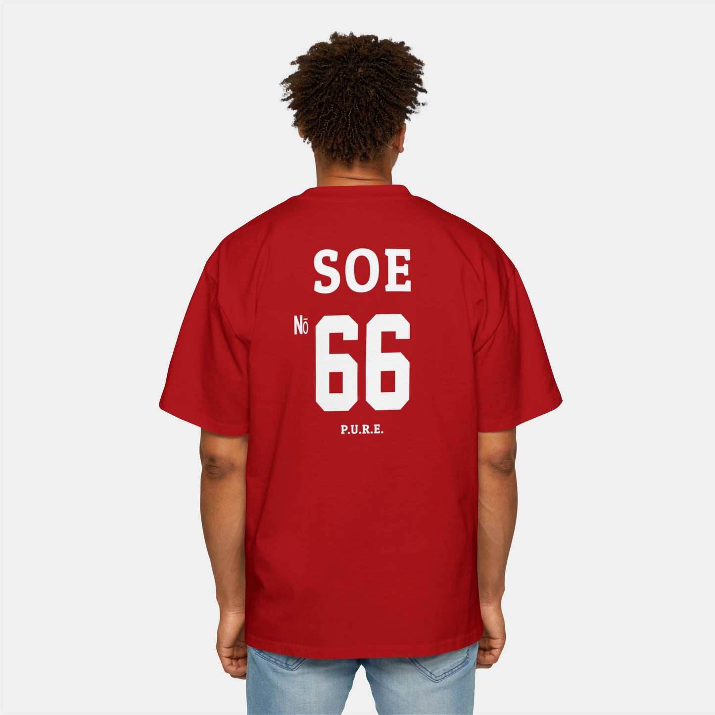 Brayden Soe #66 Heavy Oversized Tee