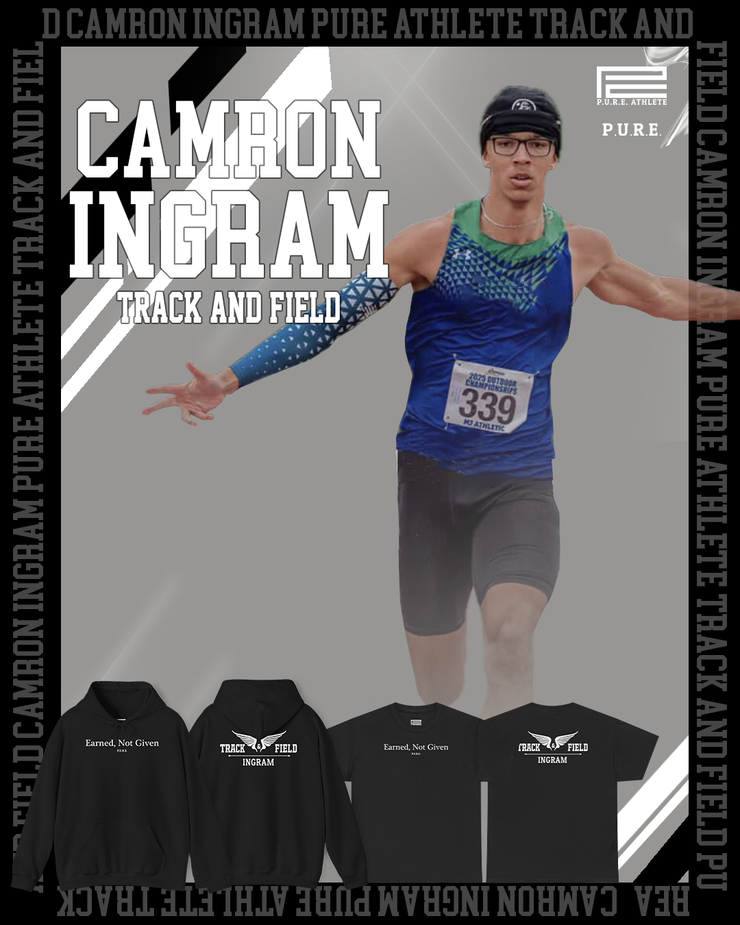 Camron Ingram Track & Field