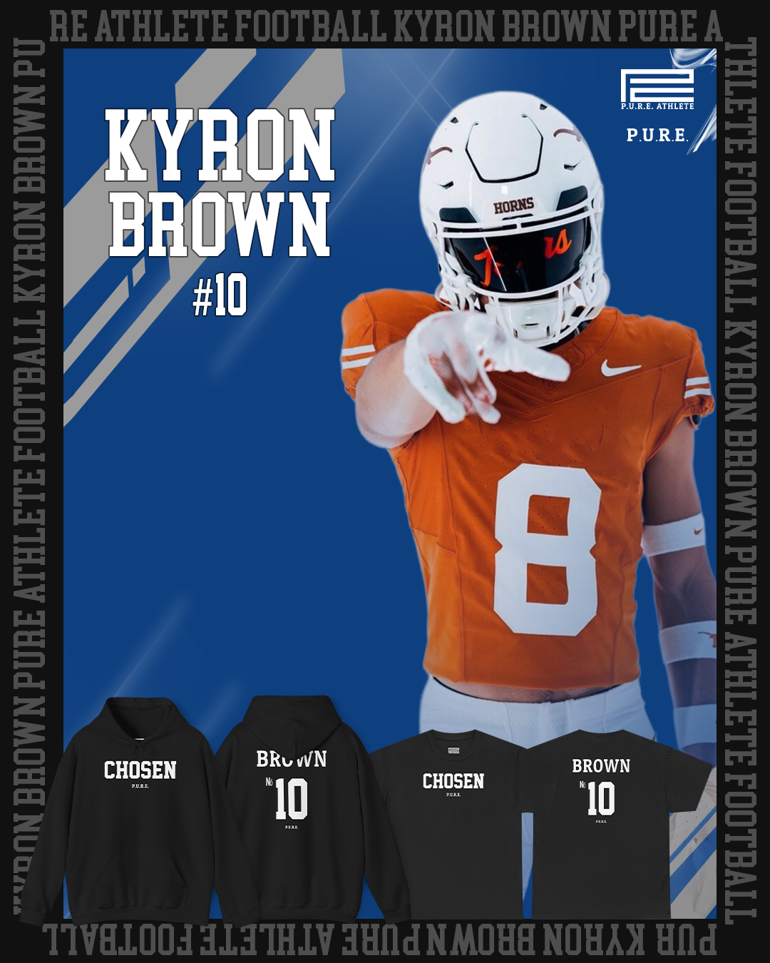 Kyron Brown #10 Merch