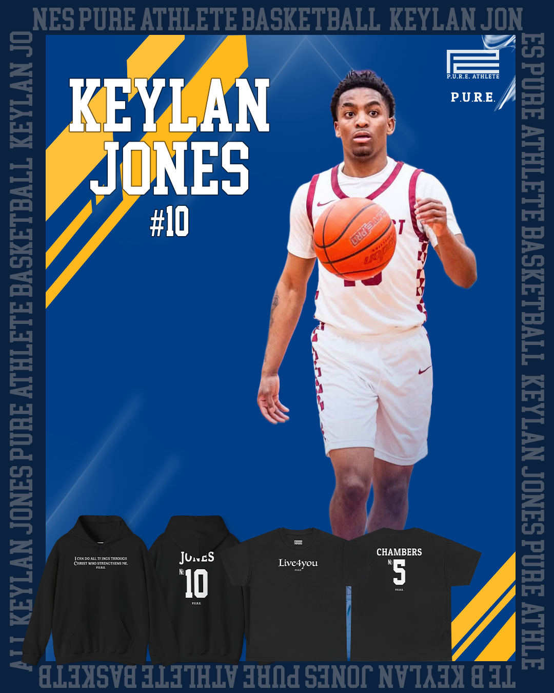 Keylan Jones #10