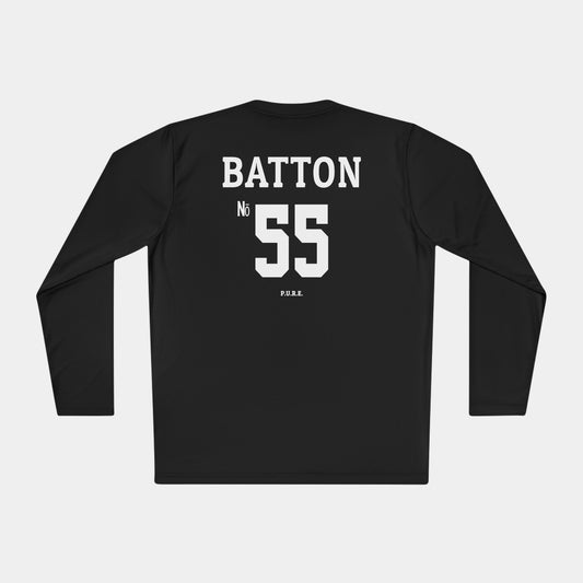 Porter Batton #55 Performance Long Sleeve Tee