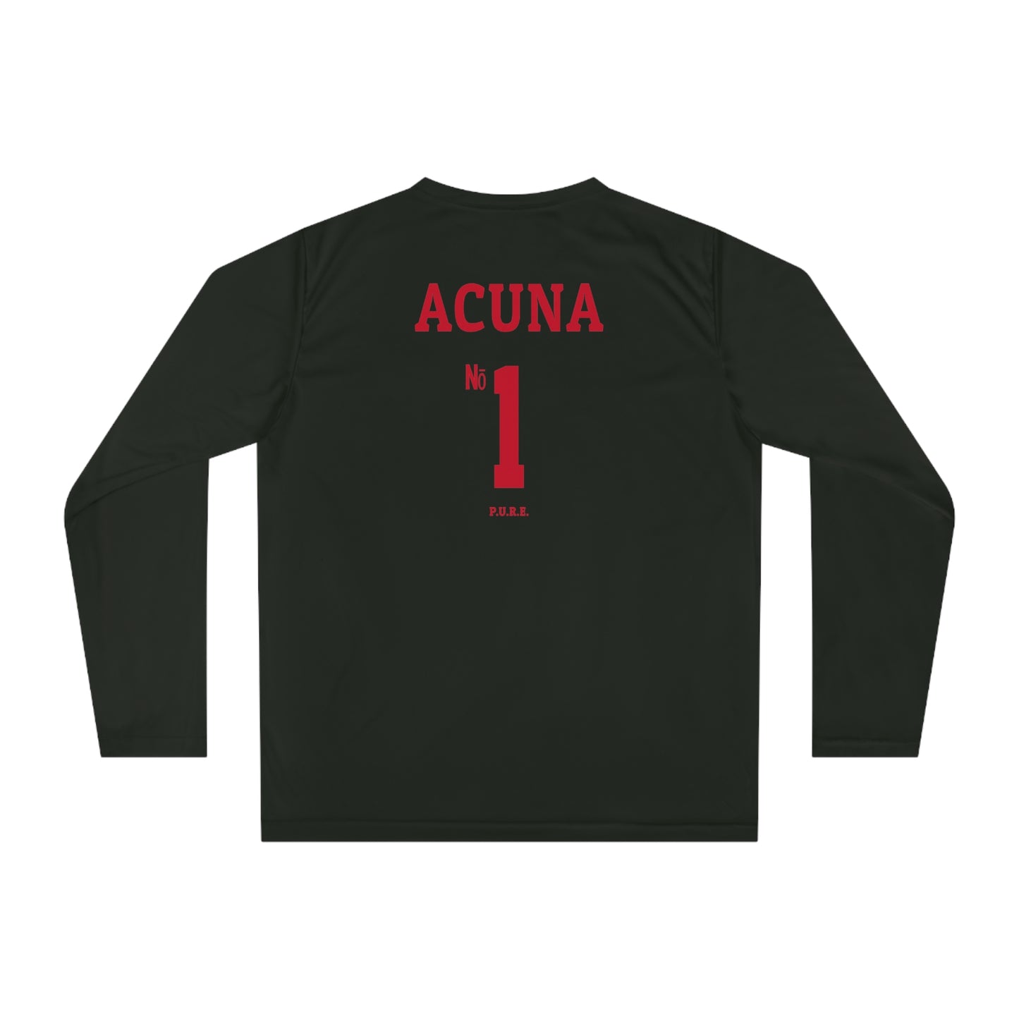 Ernest Acuna #1 Performance Long Sleeve Shirt