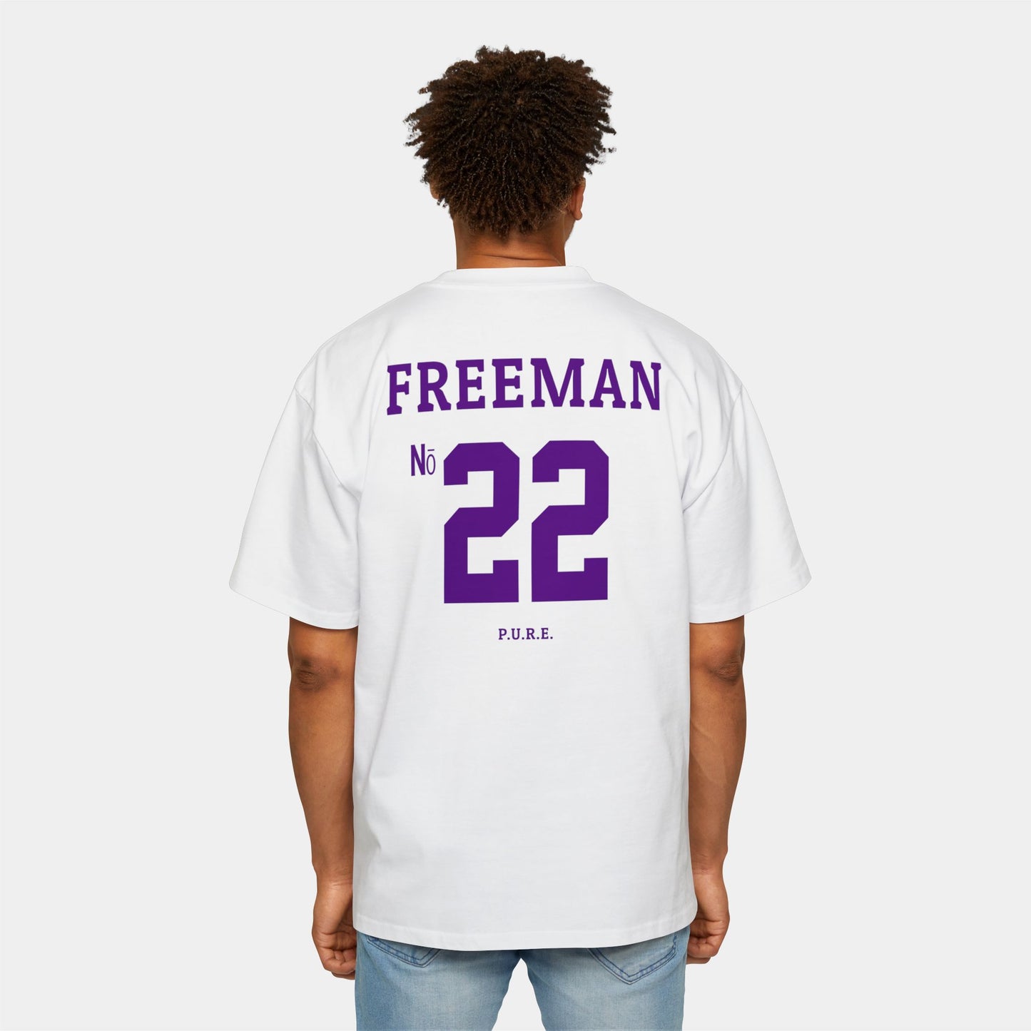 Elijah Freeman #22 Heavy Oversized Tee