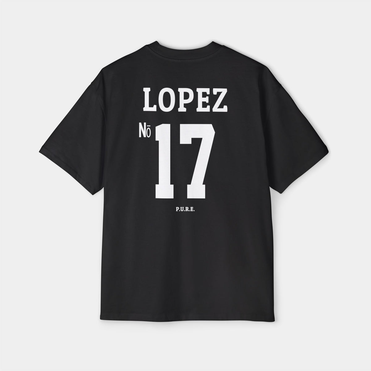 Alejandro Lopez #17 Heavy Oversized Tee