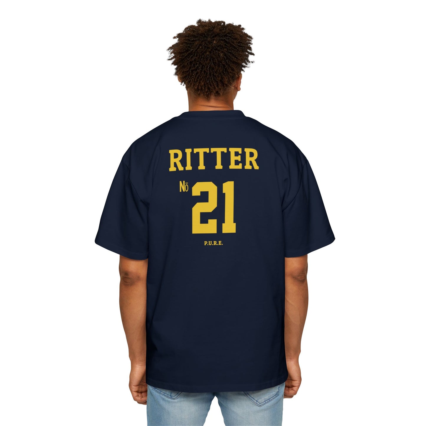 Ashton Ritter #21 Heavy Oversized Tee