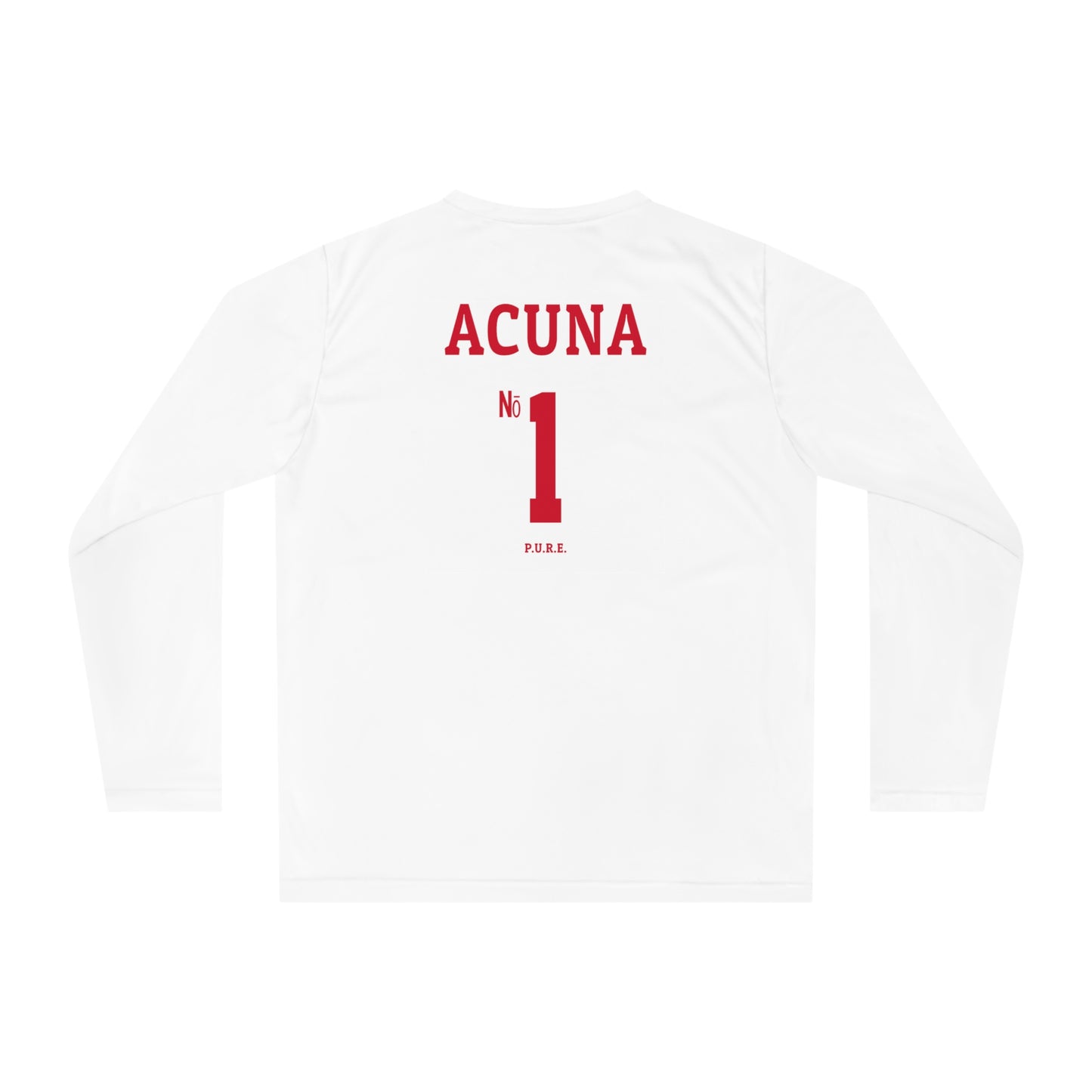 Ernest Acuna #1 Performance Long Sleeve Shirt