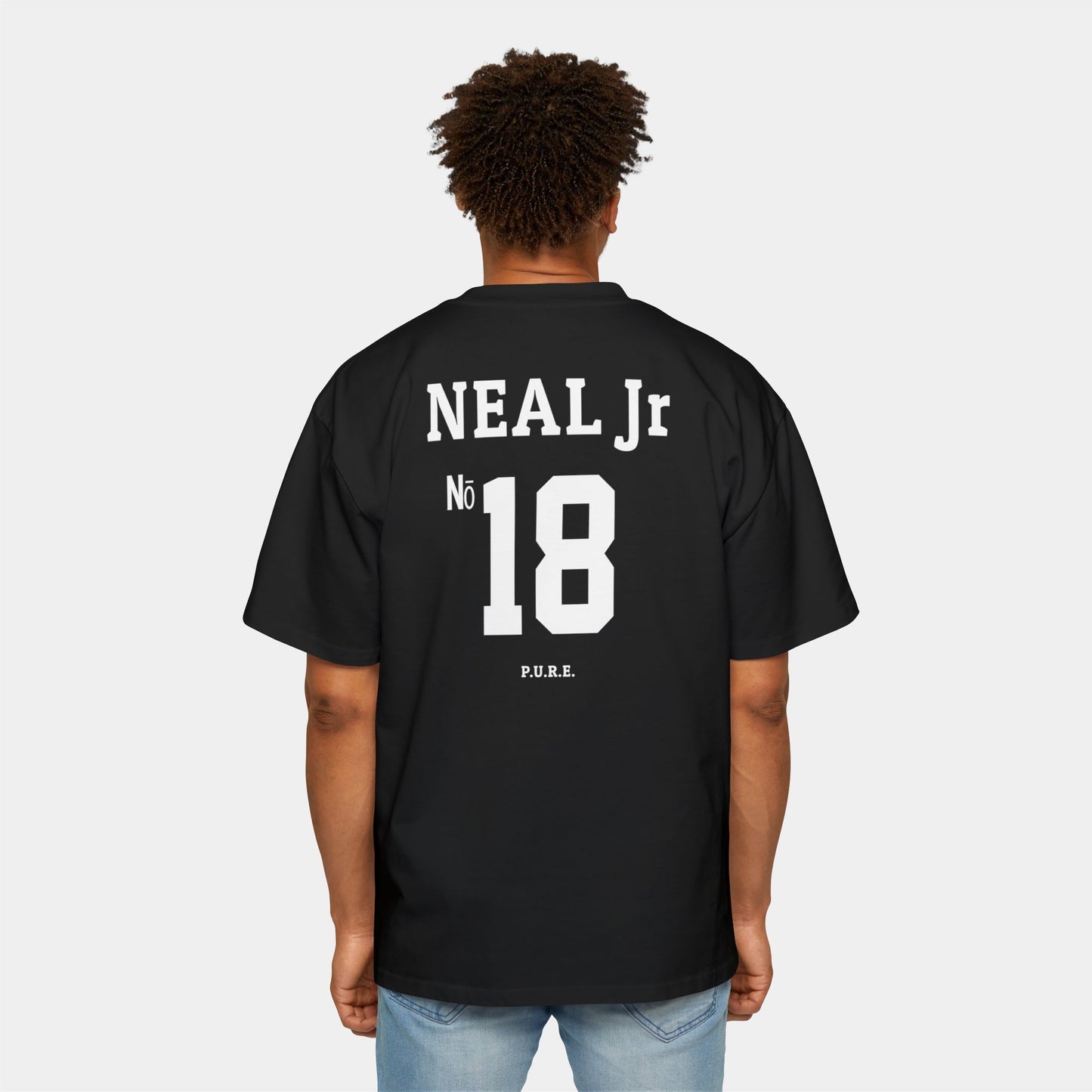 Eric Neal Jr #18 Heavy Oversized Tee