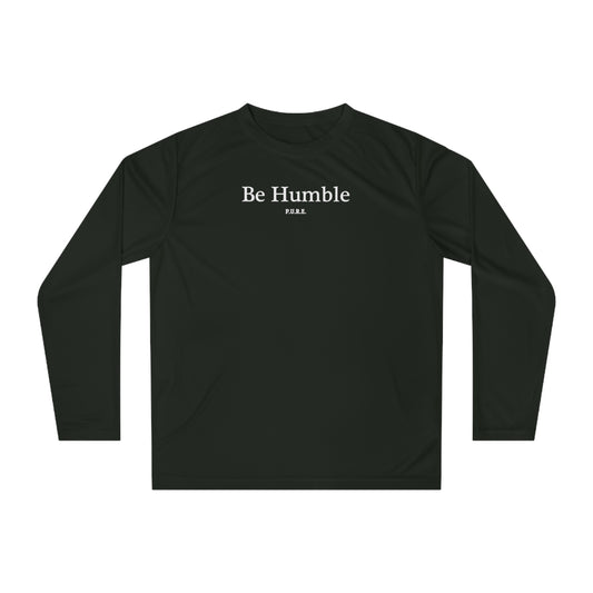 Javian McClinton #55 Performance Long Sleeve Shirt