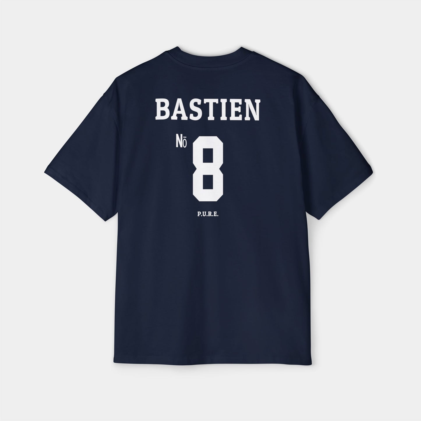 Conrad Bastien #8 Heavy Oversized Tee