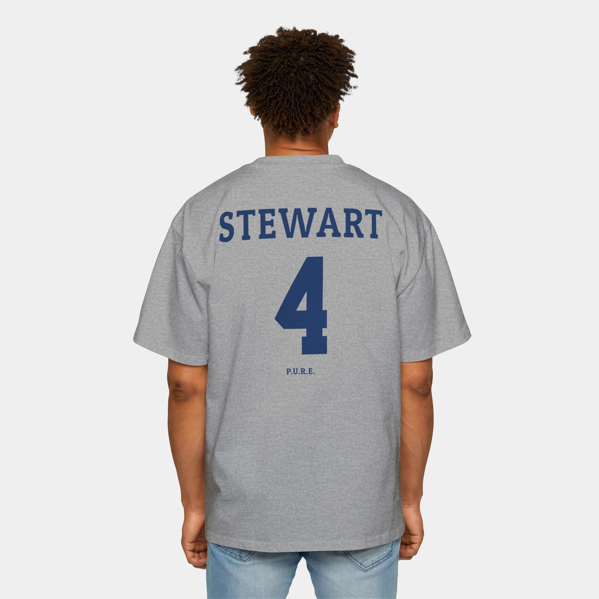 Micah Stewart #4 Heavy Oversized Tee