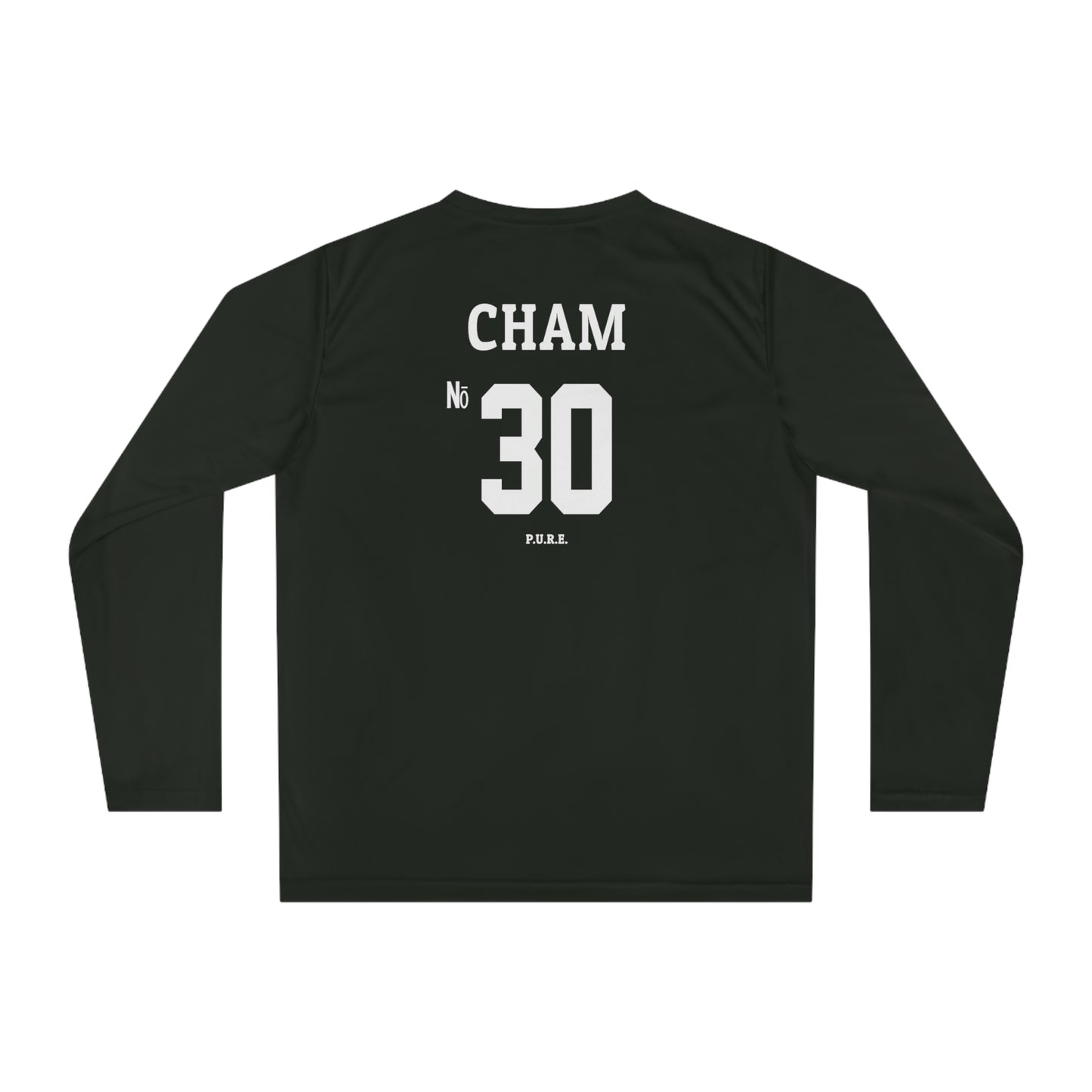 Ndey Cham #30 Performance Long Sleeve Shirt