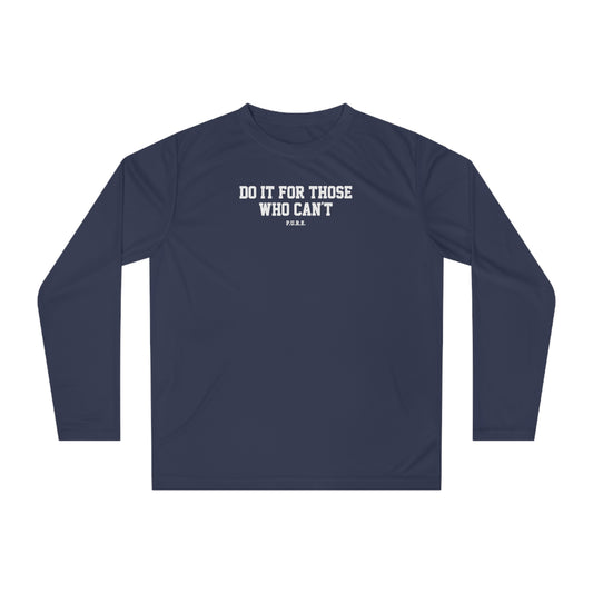 Jarett Senn #10 Performance Long Sleeve Shirt