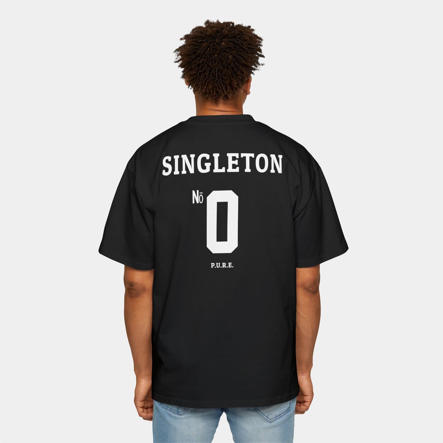 Omar Singleton #0 Heavy Oversized Tee
