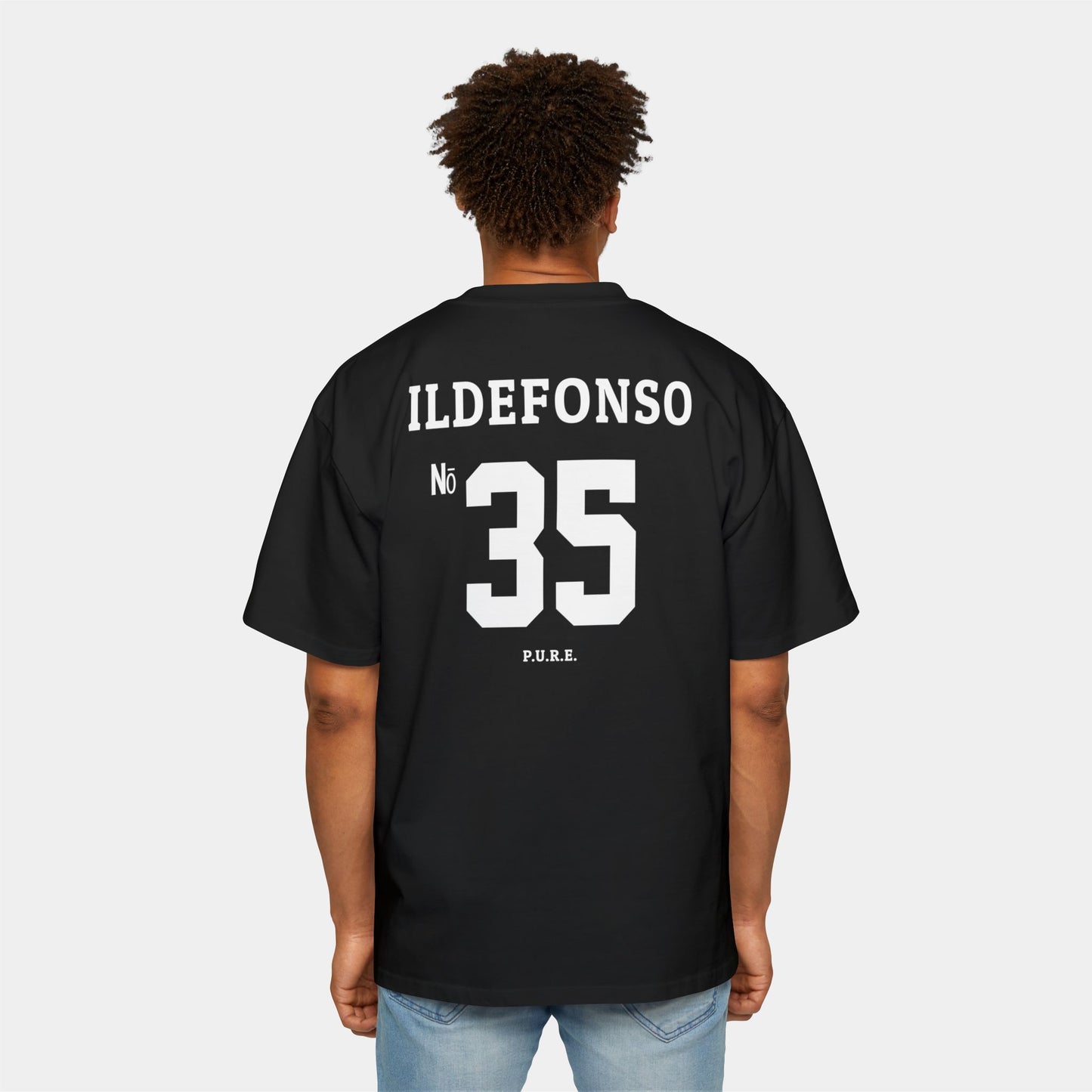 Andrew Ildefonso #35 Heavy Oversized Tee