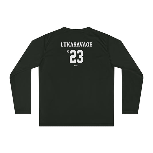 Mason Lukasavage #23 Performance Long Sleeve Shirt