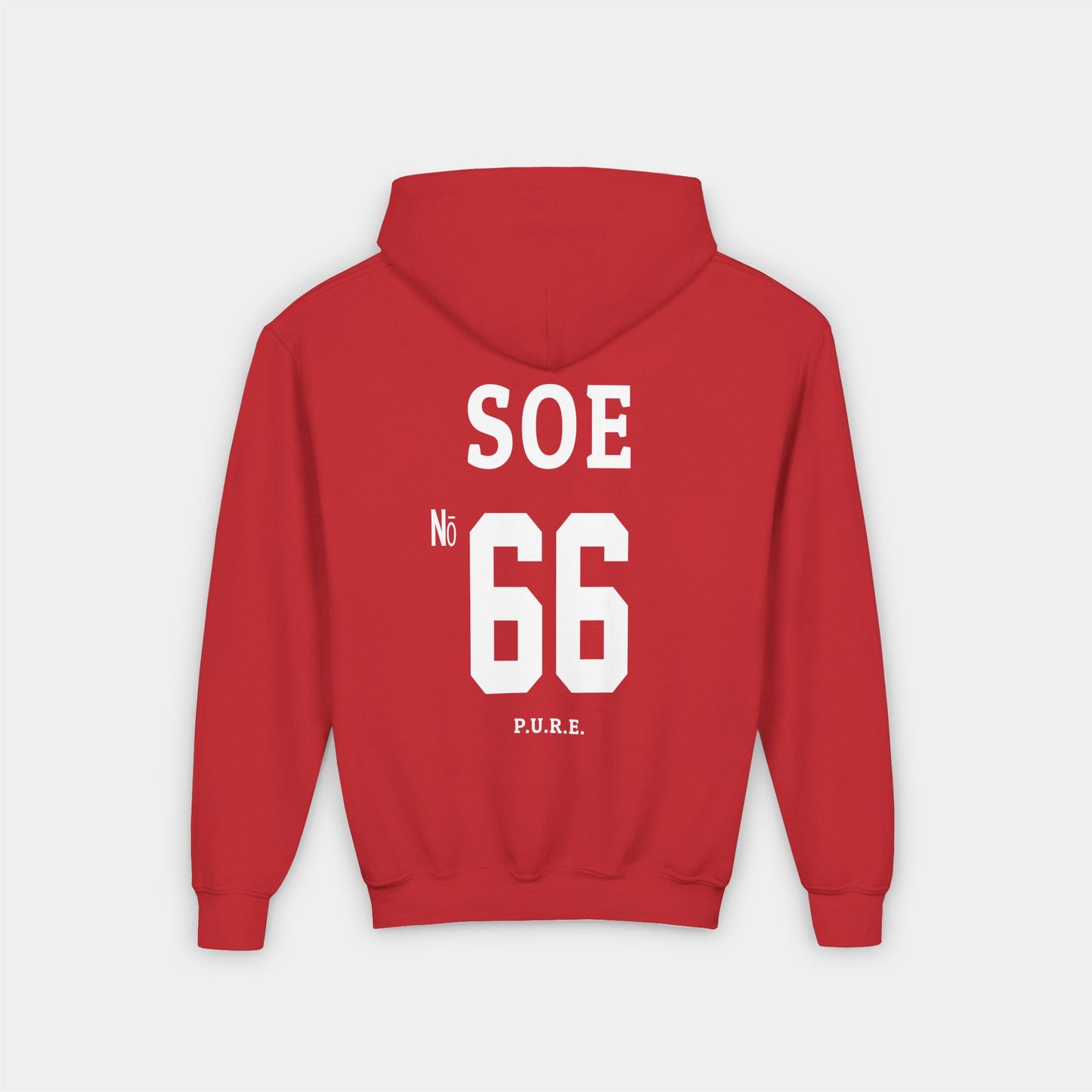 Brayden Soe #66 Youth Heavy Blend Hooded Sweatshirt