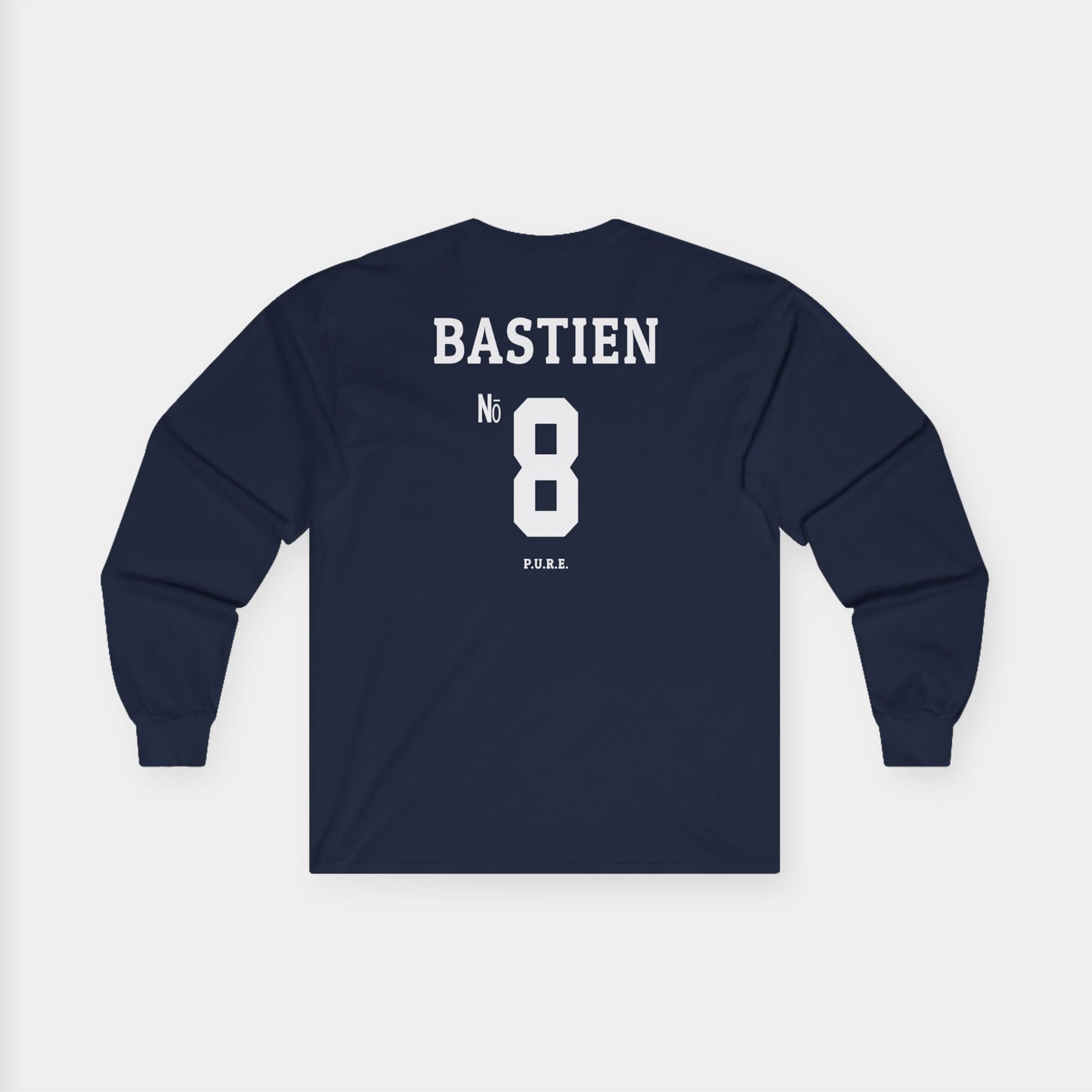 Conrad Bastien #8 Long Sleeve Tee