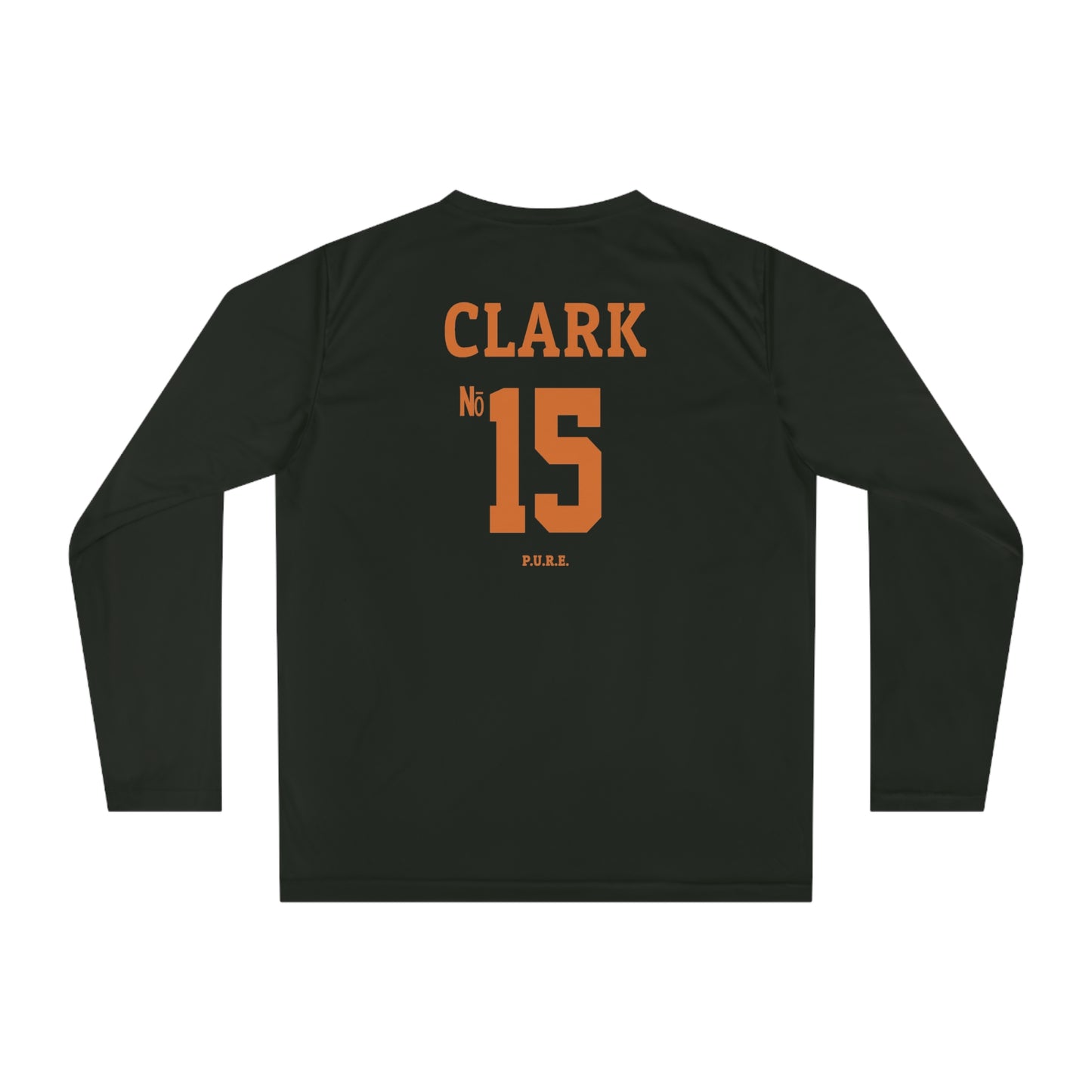 Sherman Clark #15 Performance Long Sleeve Shirt