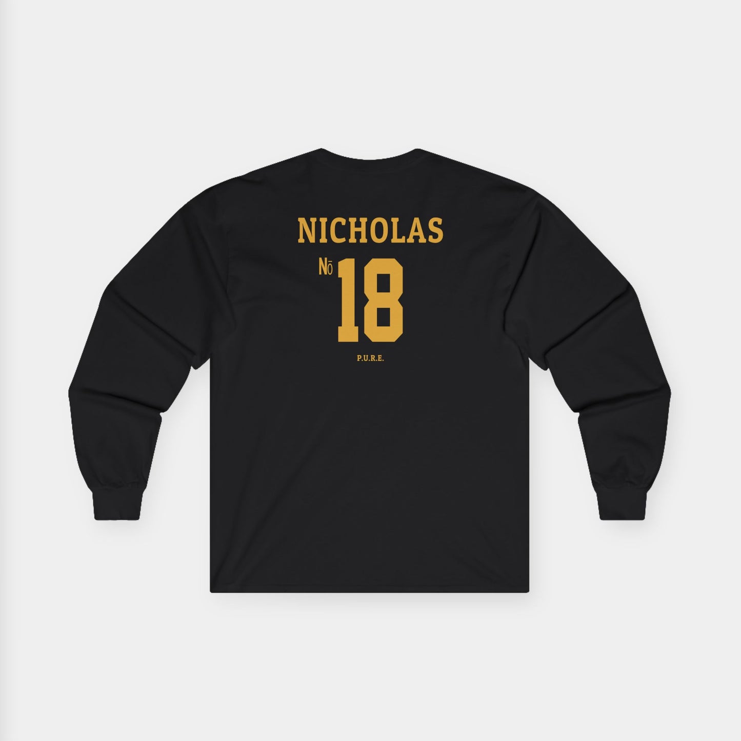 Jason Nicholas #18 Long Sleeve Tee