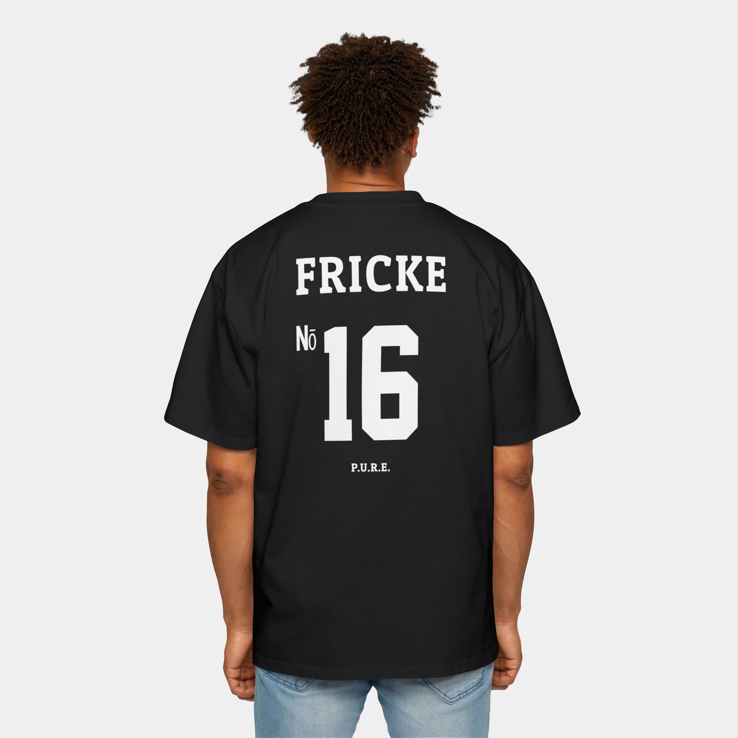 Tanner Fricke #16 Heavy Oversized Tee
