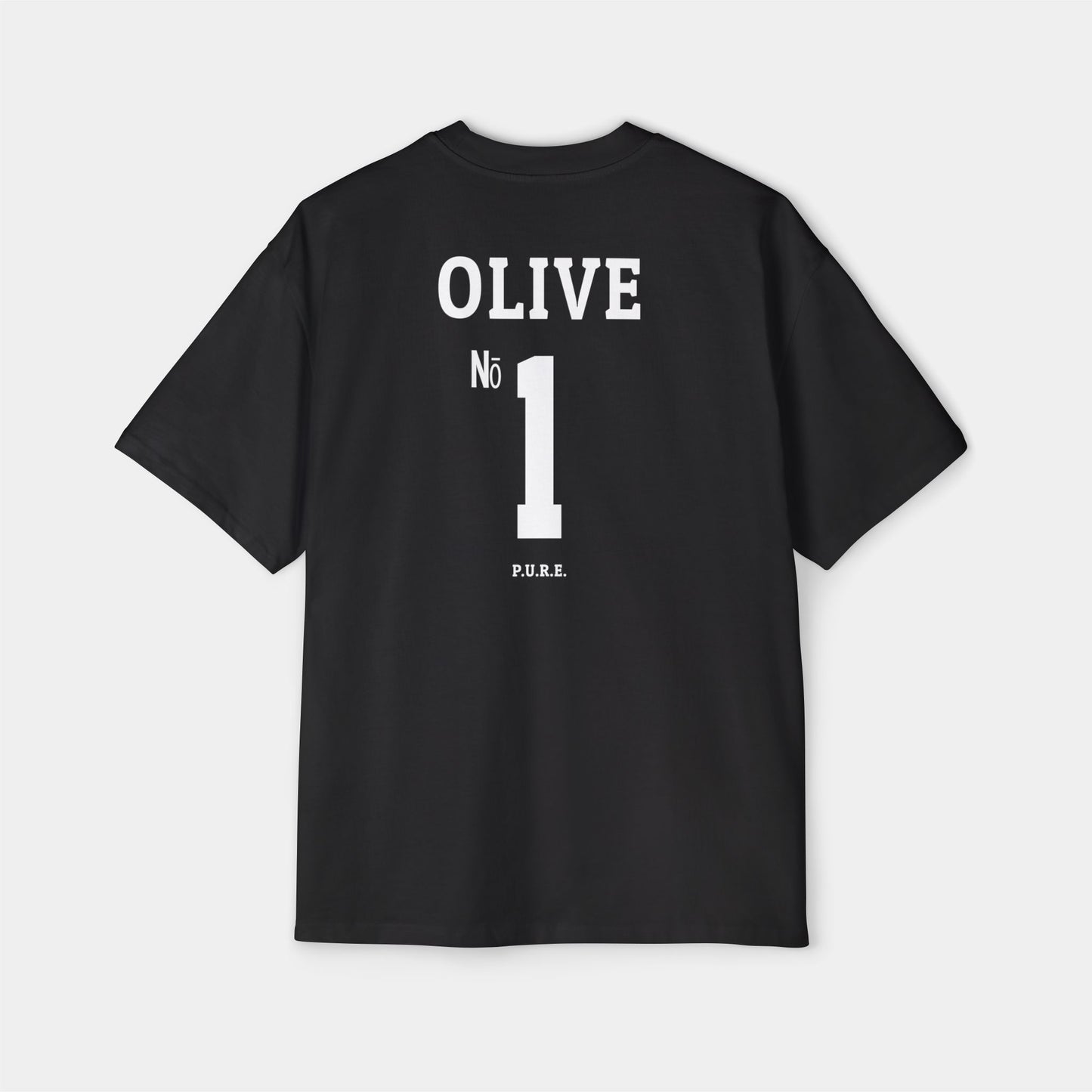 Malik Olive #1 Heavy Oversized Tee