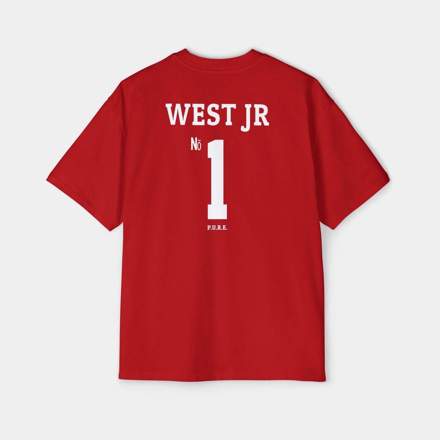Dedric West Jr #1 Heavy Oversized Tee