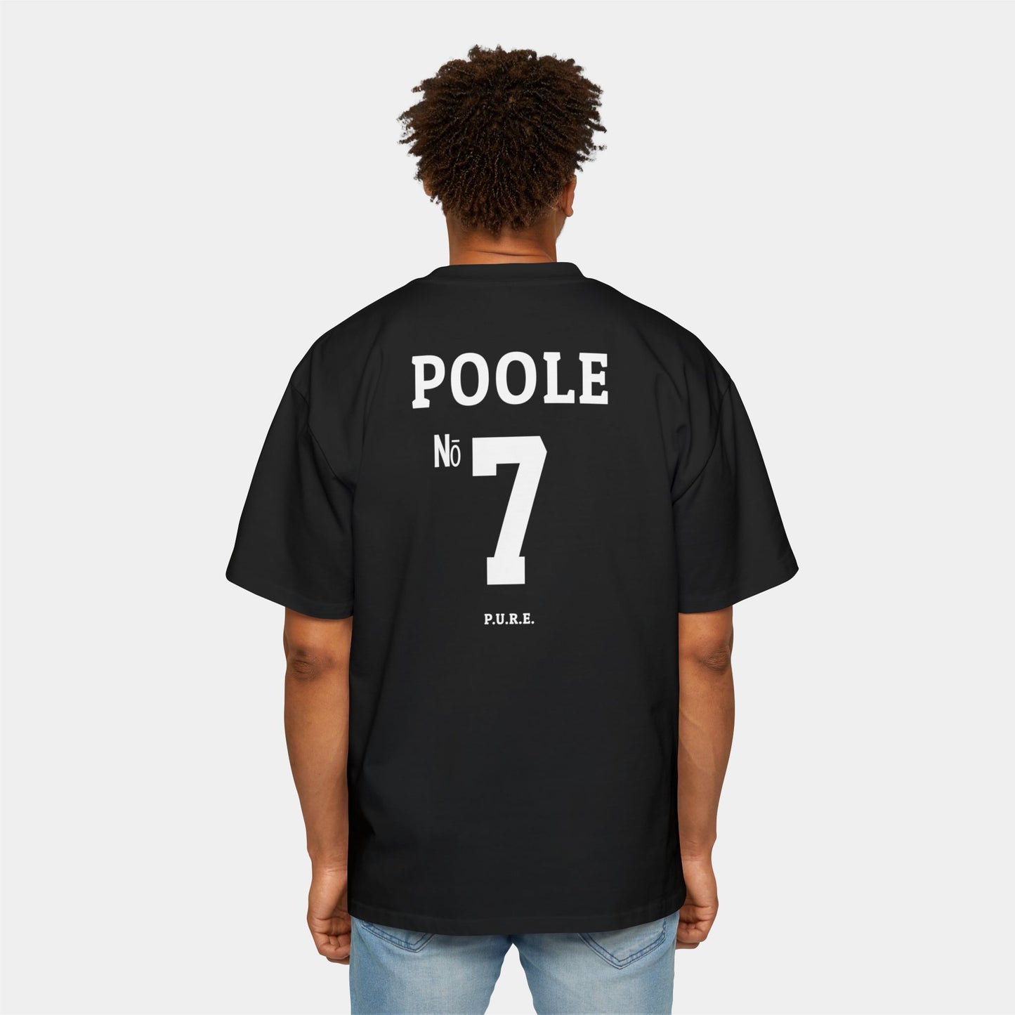 Chance Poole #7 Heavy Oversized Tee