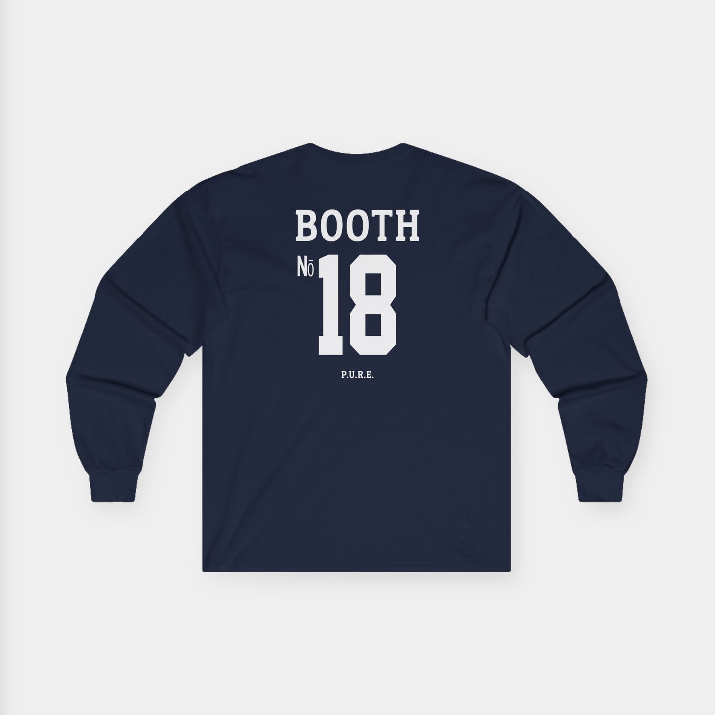 Parker Booth #18 Long Sleeve Tee