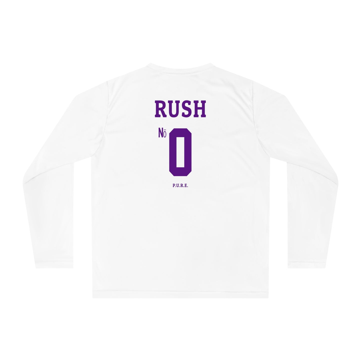 Jeremiah Rush #0 Performance Long Sleeve Shirt