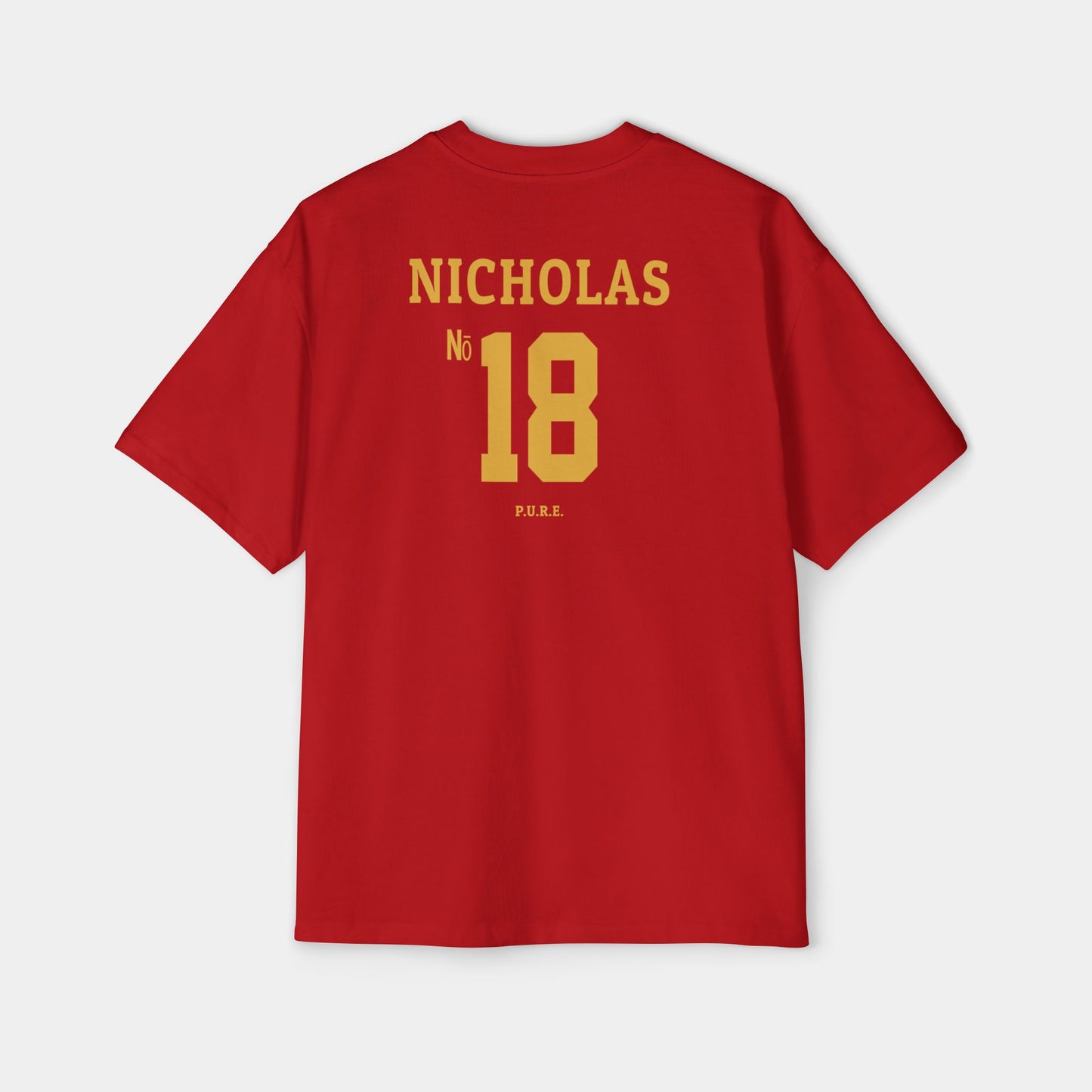 Jason Nicholas #18 Heavy Oversized Tee